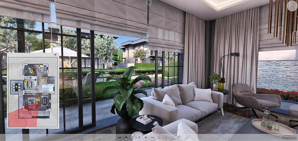 Pagora İç Mekan Tasarım ve Görselleştirme – İstanbul, Türkiye, Gürol Arslan Mimarlık